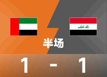 Châu Á thế giới trước hiệp một: Zubaidi và Luân mỗi người ghi bàn, UAE tạm dẫn Iraq 1-1