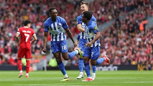 Liverpool đấu với Brighton