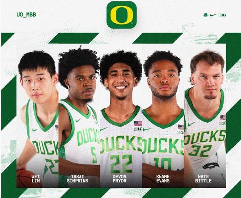 Lin Wei bước vào đội hình xuất phát! Trận đấu đầu tiên của mùa giải mới giữa Đại học Oregon gặp Đại học Hawaii