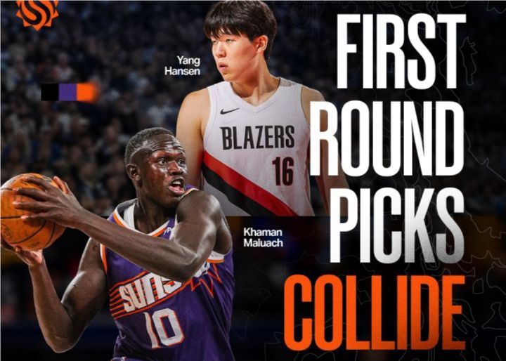 Cả hai lượt chọn đầu tiên! Giới truyền thông đăng poster về trận đấu hôm nay G-League giữa Maluachi và Yang Hansen