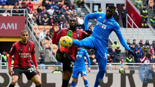 AC Milan đấu với Empoli